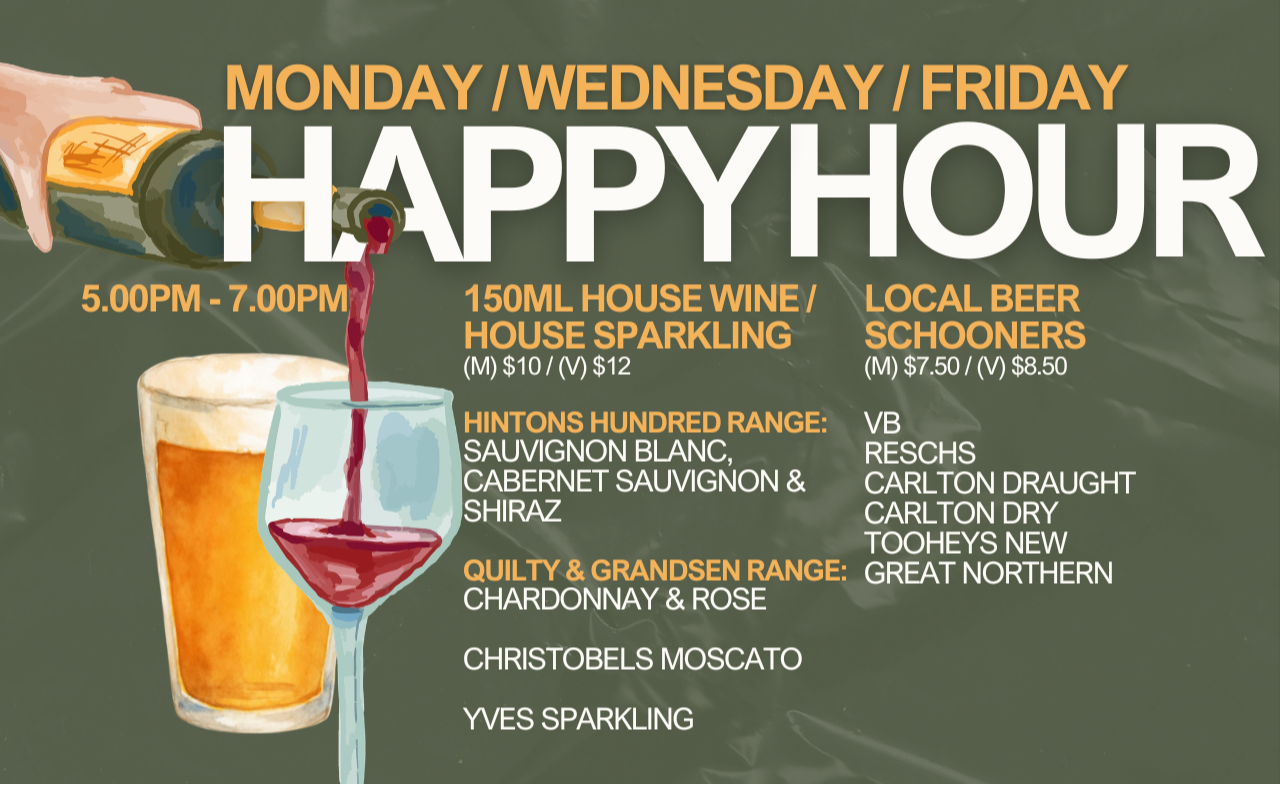 Friday Happy Hour